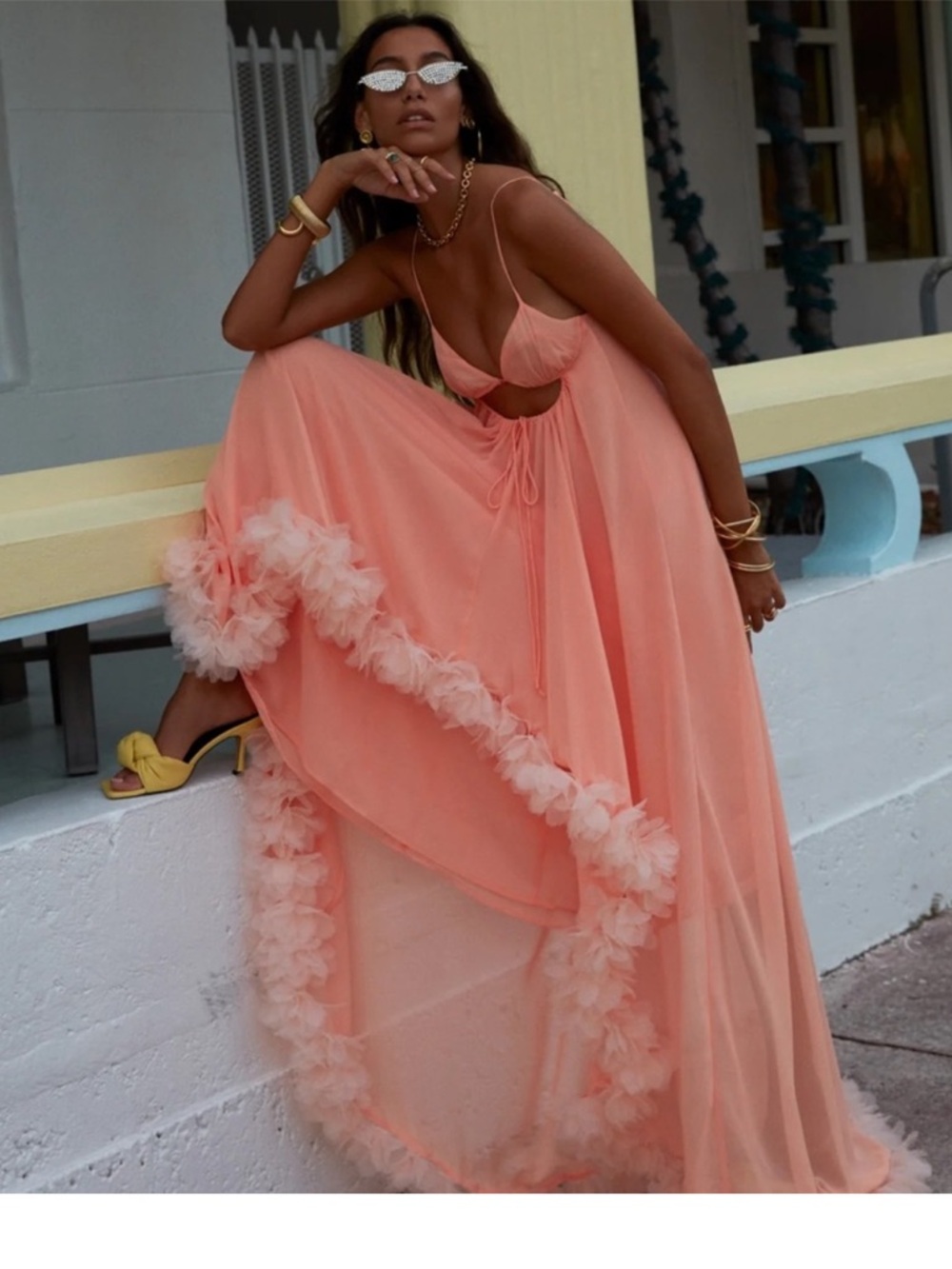 For Love and Lemons ‘Lotte’ Gown NWT - Picture 3 of 10